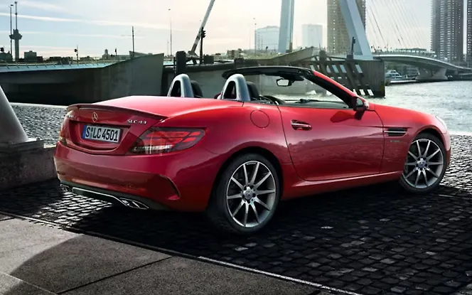 Mercedes-Benz SLC Rear View Mercedes-Benz SLC Rear View