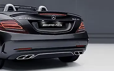 Mercedes-Benz SLC Rear View Mercedes-Benz SLC Rear View