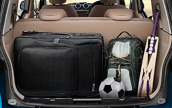 Mahindra e2o PLUS Boot Space Mahindra e2o PLUS Boot Space
