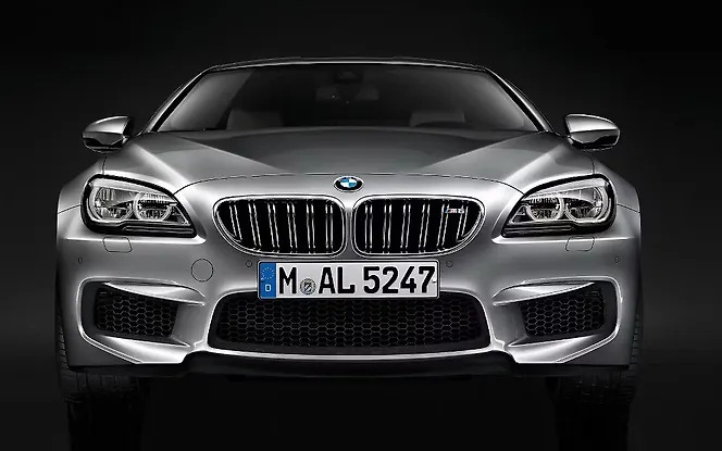 BMW M6 Front View BMW M6 Front View