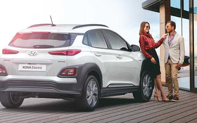 Hyundai Kona Electric Rear View