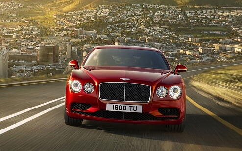 Bentley Continental Flying Spur Front View