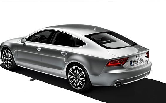 Audi A8 L [2011-2014] Rear Left View
