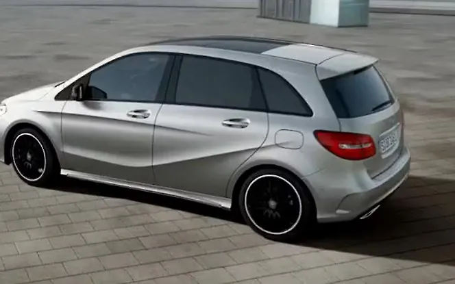 Mercedes-Benz B-Class Left View Mercedes-Benz B-Class Left View