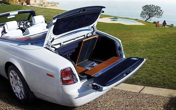 Rolls-Royce Drophead Coupe Boot Space