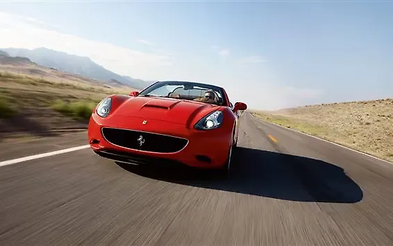 Ferrari California Front View Ferrari California Front View