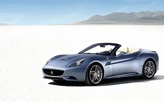 Ferrari California Left View Ferrari California Left View