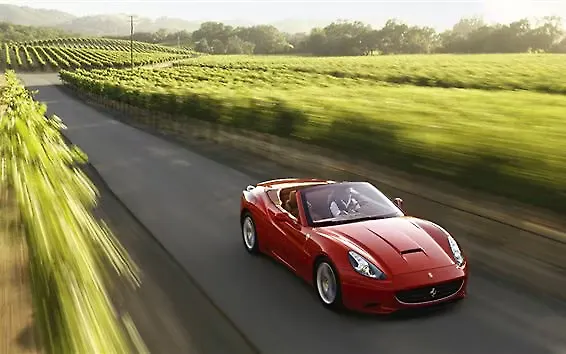 Ferrari California Front Right View Ferrari California Front Right View