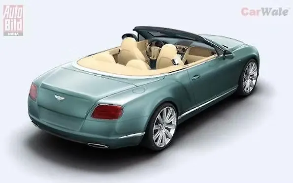 Bentley Continental GTC Rear View Bentley Continental GTC Rear View