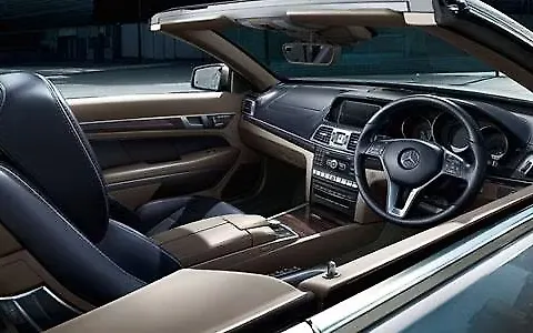 Mercedes-Benz E-Class Cabriolet Interior Mercedes-Benz E-Class Cabriolet Interior
