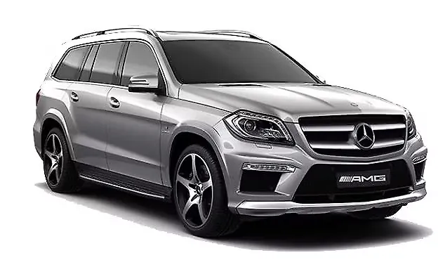 Mercedes-Benz GL Front Right View Mercedes-Benz GL Front Right View
