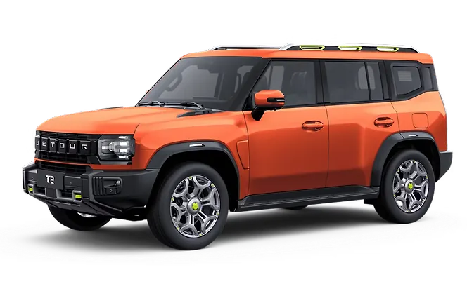 JSW Jetour T2 - Sun Orange