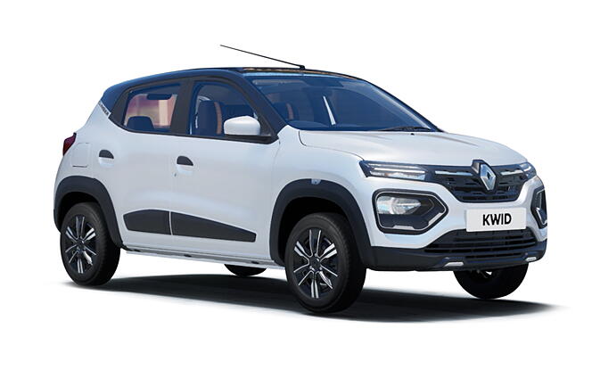 Renault Kwid [2019-2022] - Ice Cool White with Black Roof
