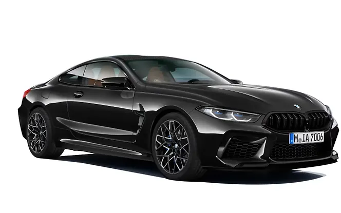 BMW M8 Black Sapphire metallic