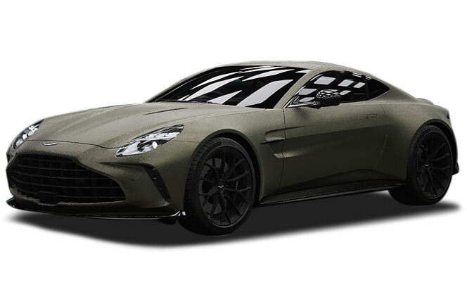 Aston Martin Vantage Satin Titanium Grey