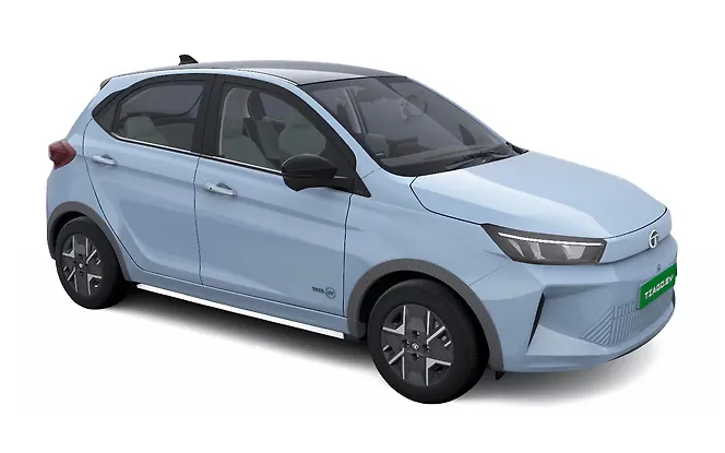 Tata Tiago EV - Pangong Pulse with Black roof