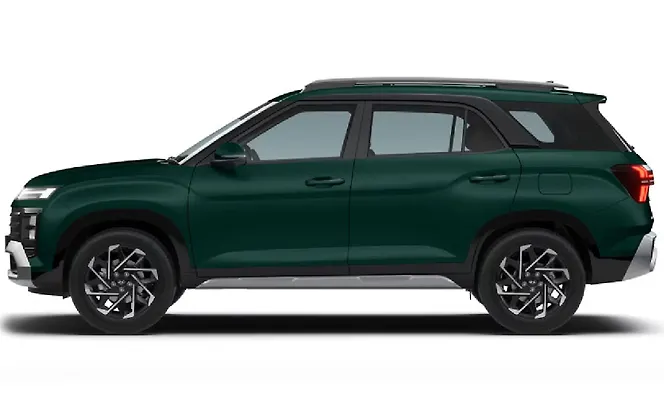 Hyundai Alcazar Robust emerald matte