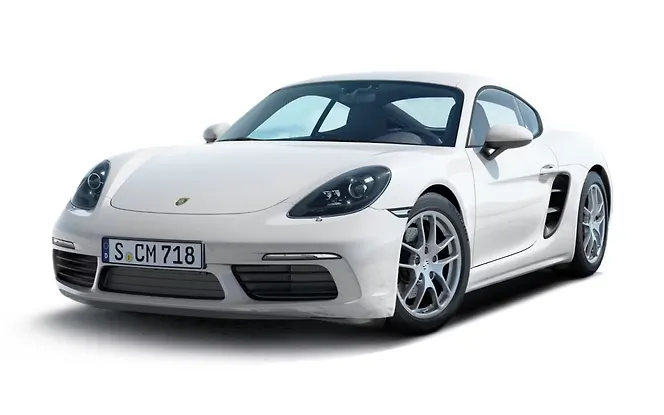 Porsche 718 White