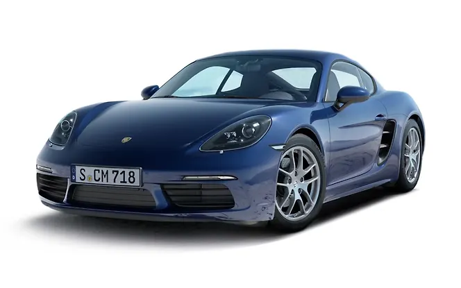 Porsche 718 Gentian Blue Metallic