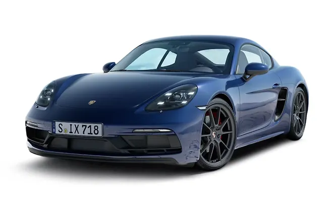 Porsche 718 Gentian Blue Metallic