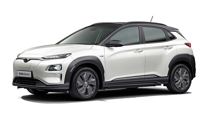 Hyundai Kona Electric - Atlas White with Abyss Black