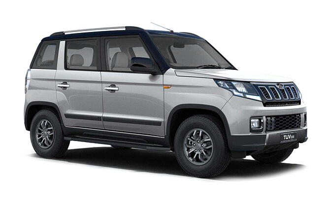 Mahindra TUV300 - Silver, Bold Black