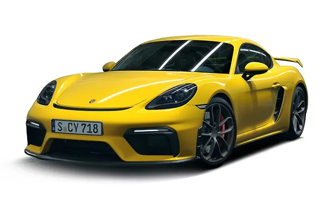 Porsche 718 Racing Yellow