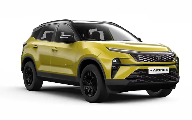 Tata Harrier - Sunlit Yellow With Dual Tone