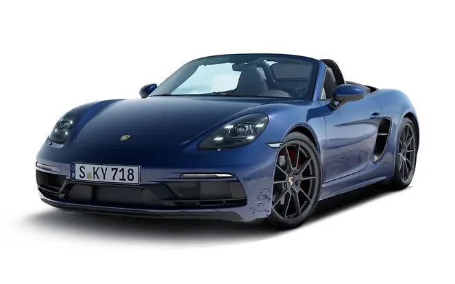 Porsche 718 Gentian Blue Metallic
