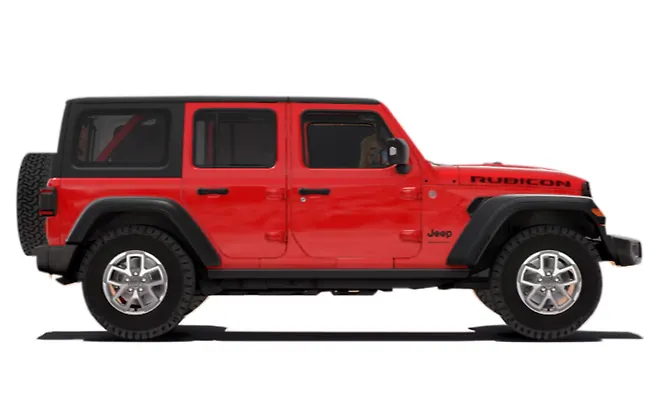 Jeep Wrangler Firecracker Red