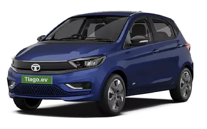 Tata Tiago EV Arizona Blue