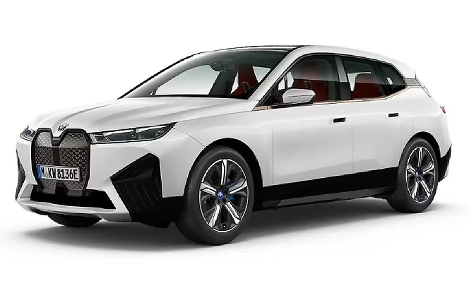 BMW iX Mineral White Metallic