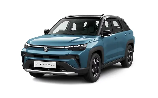 Maruti Suzuki Victoris - Eternal Blue with Black Roof Maruti Suzuki Victoris - Eternal Blue with Black Roof