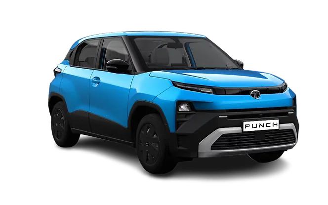 Tata Punch Cyantafic Blue