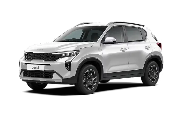 Kia Sonet Glacier white Pearl