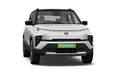 Tata Punch EV Pristine White Dual Tone