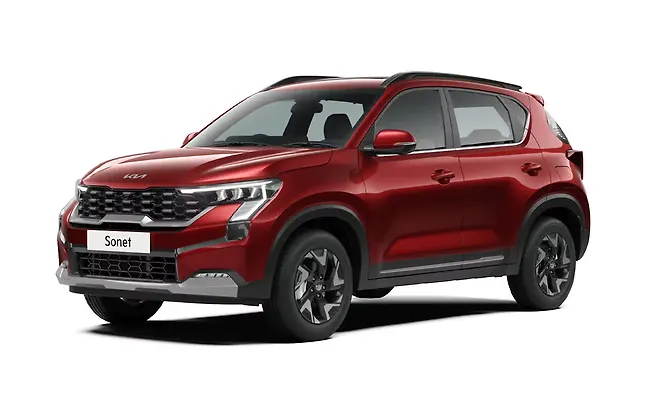 Kia Sonet Magma Red