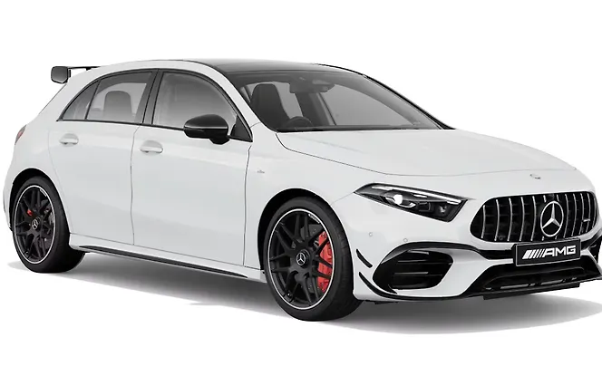 Mercedes-Benz AMG A45 S Polar White