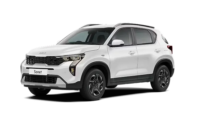 Kia Sonet Clear White
