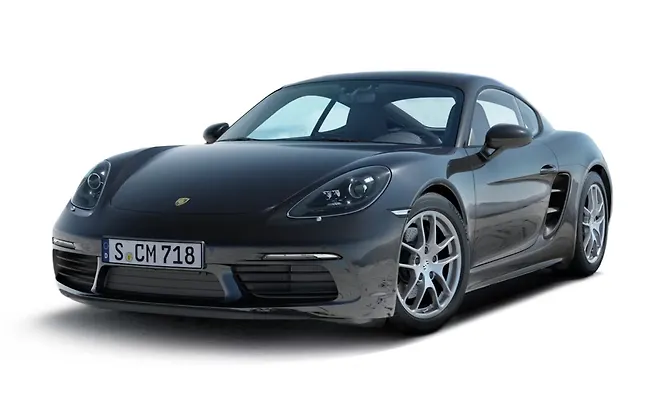 Porsche 718 Jet Black Metallic