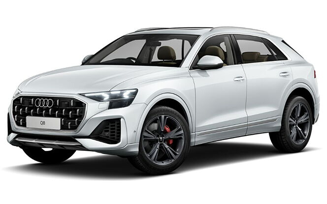 Audi Q8 - Glacier White Metallic