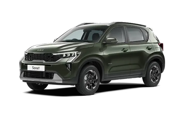 Kia Sonet Pewter Olive