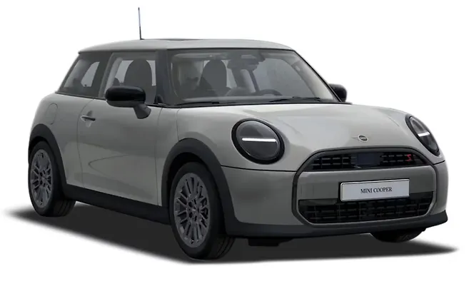 Mini Cooper Melting Silver