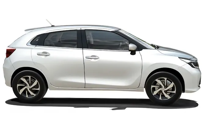 Toyota Glanza Cafe White