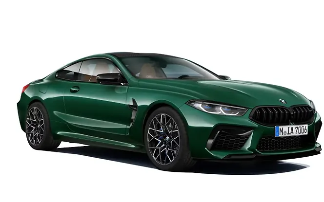 BMW M8 Isle of Man Green metallic