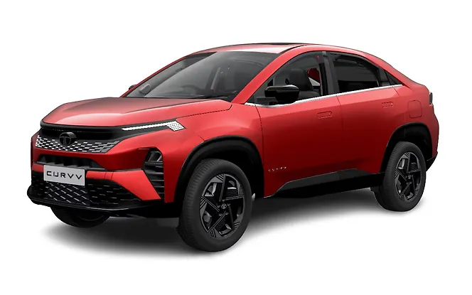 Tata Curvv Flame Red