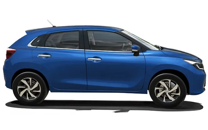 Toyota Glanza Insta Blue