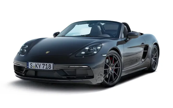 Porsche 718 Jet Black Metallic