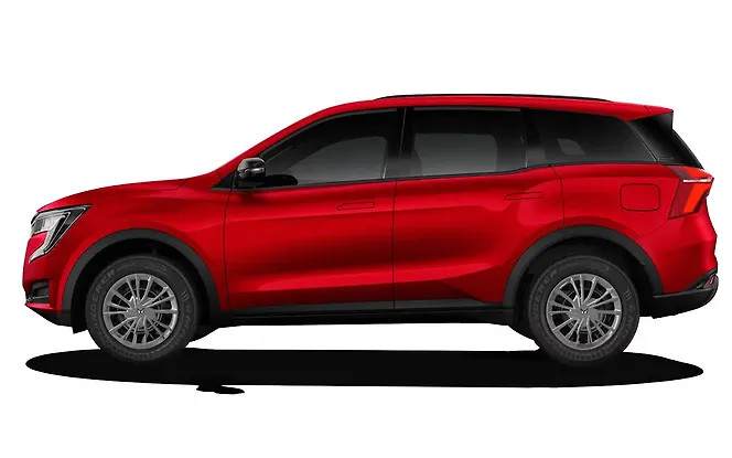 Mahindra Old Generation XUV700 Red Rage