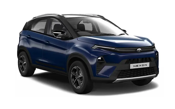 Tata Nexon - Royal Blue with Black roof